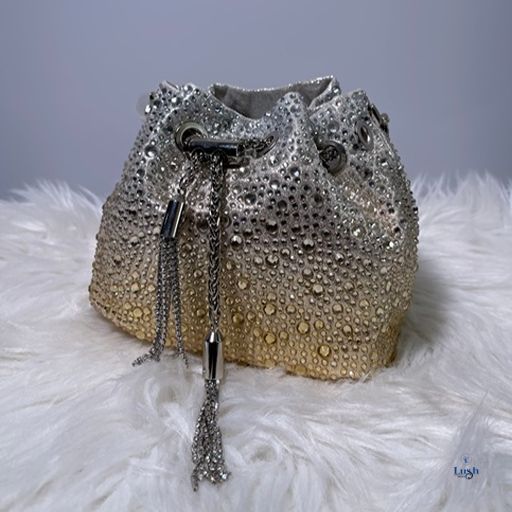 Clutch Bag - Silve & Gold