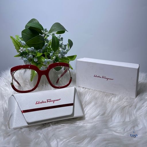 Ferragamo Designer Eyewear - Red