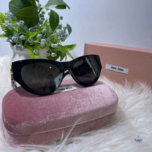 Miu Miu Designer Glasses - Black Frame