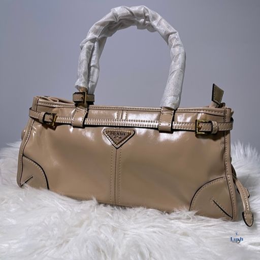 Prada Designer Bag - Cream