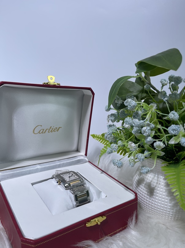 Cartier Watch - Silver Strap