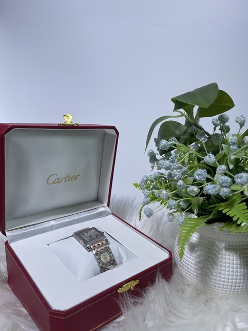Cartier Watch - Silver Strap