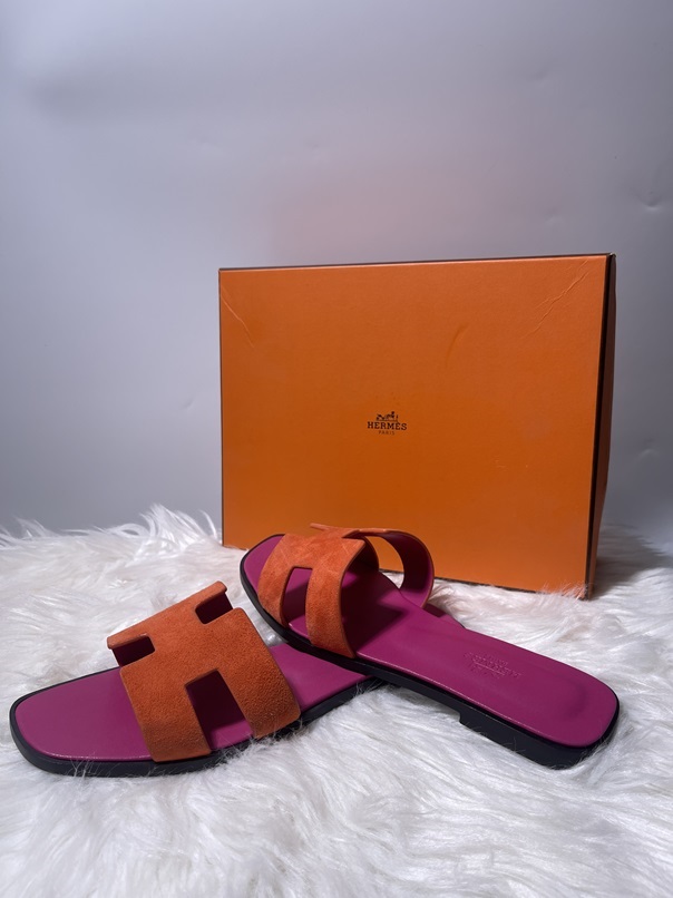 Hermès Flat Slippers - Size 39