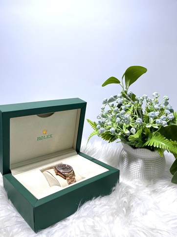 Rolex Wrist Watch - Rose Gold