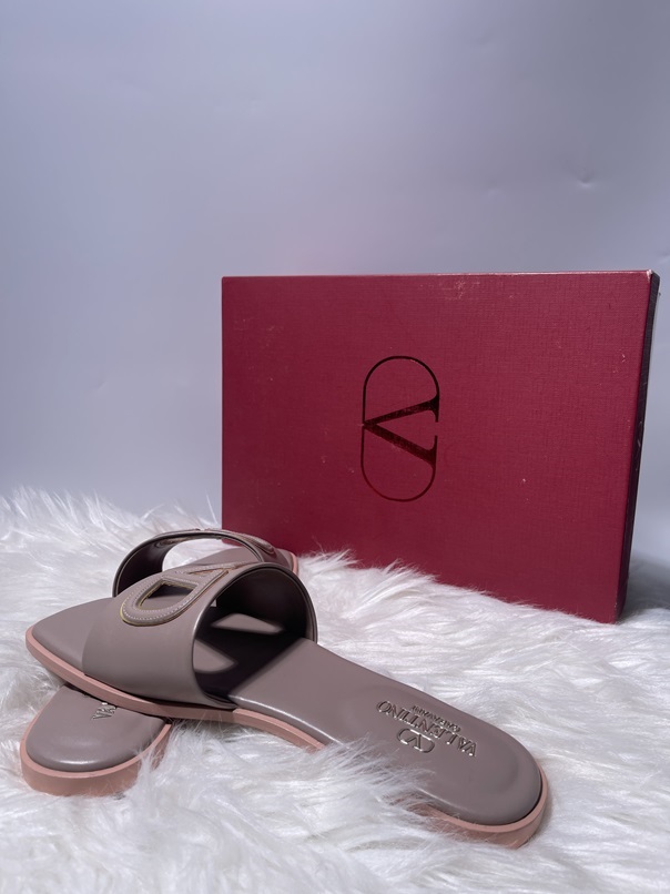 Valentino Flat Slippers - Size 39