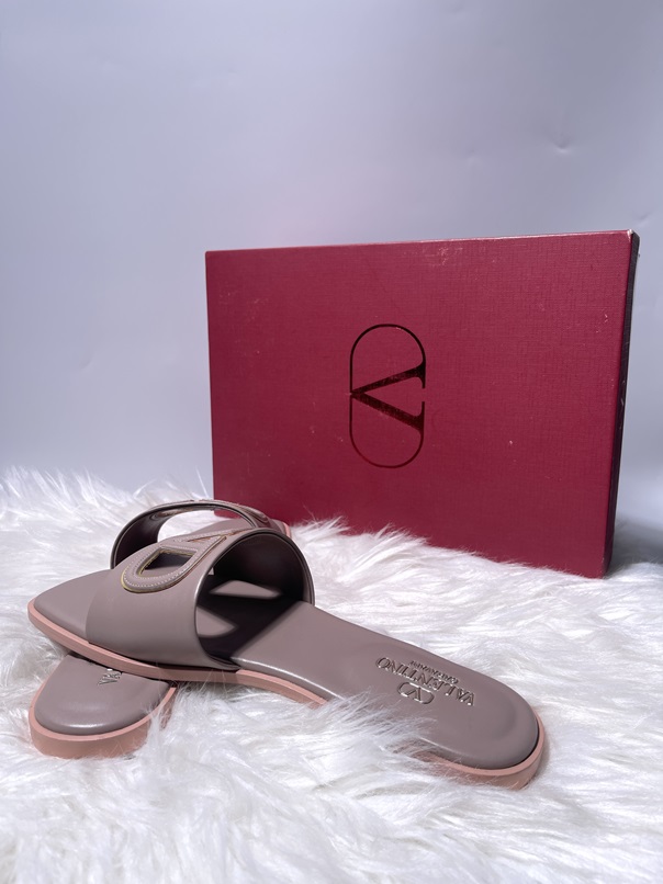 Valentino Flat Slippers - Size 39