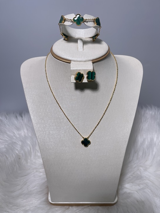 Van Cleef Set - Green Color
