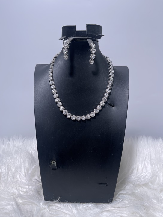 Zirconia Set - Silver